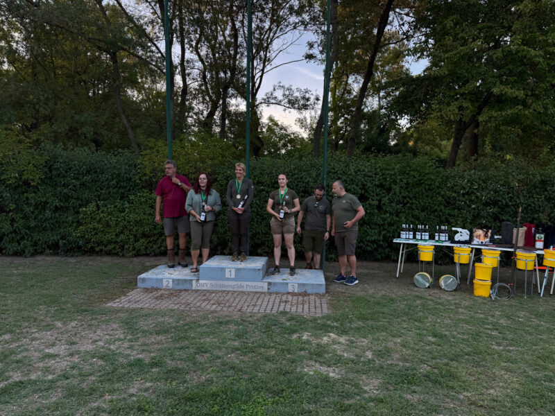 Siegerehrung beim Raubwildschießen 2026